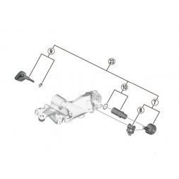 SHIMANO náhradní díl RD-M9100 stabilizátor GS