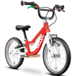 Dětské kolo WOOM 1 Plus, 14", Red