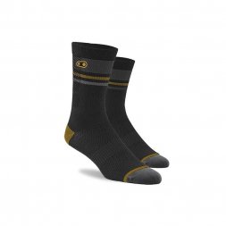 CRANKBROTHERS Icon MTB Sock-black/gold/grey S/M
