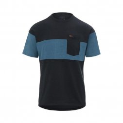 GIRO Ride Jersey Black/Harbor Blue L
