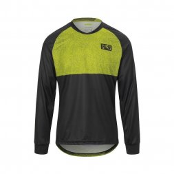 GIRO Roust LS Jersey Ano Lime Breakdown M