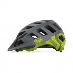 GIRO Radix MIPS Mat Metalic Black/Lime