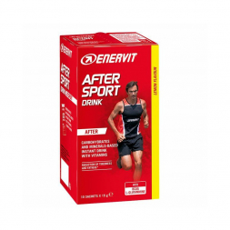 ENERVIT After Sport Drink - balení 10x15g, citron