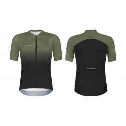 Superior pánský dres Race Jersey SS, Olive - Black