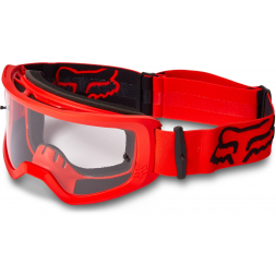 Fox Yth Main Stray Goggle - OS, Fluo Red
