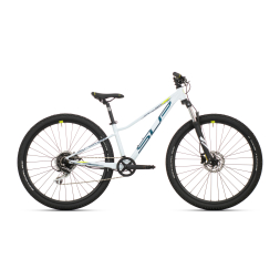 Superior Racer XC 27 DB, GlossWhite/Blue/NeonYellow, vel. S