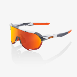 100% brýle S2 - Soft Tact GREY CAMO - HiPER Red Multilayer Mirror Lens