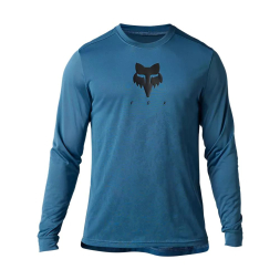Fox Racing Ranger Tru Dri Ls Jersey, Dark Slate Blue