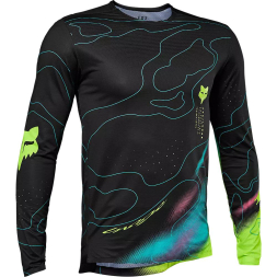 Fox Racing Flexair Lunar Jersey, Black