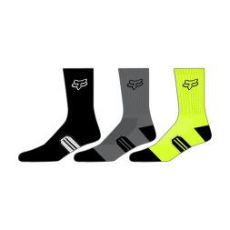 Fox 6" Ranger Sock Prepack Black, Multi