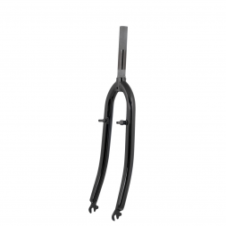 FORCE MTB vidlice 26" Fe 1" závit, černá lesklá