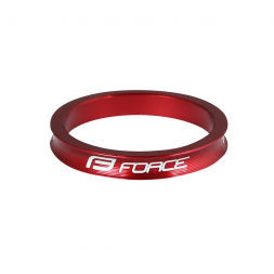FORCE podložka 1 1/8" AHEAD 5 mm Al, červená