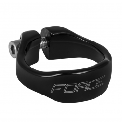 FORCE hliníková objímka sedlovky, 34.9 mm, černá