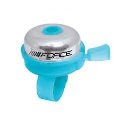 Zvonek FORCE KLASIK Fe / plast 22,2 mm, modrý