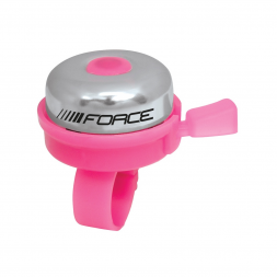 Zvonek FORCE KLASIK 22,2 mm, růžový