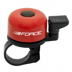 Zvonek FORCE MINI 22,2 mm, paličkový, červený