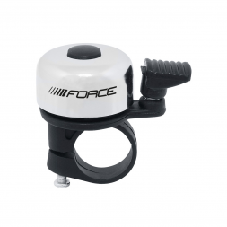 Zvonek FORCE MINI 22,2 mm, paličkový, bílý