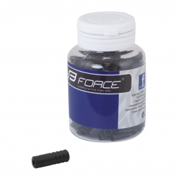 FORCE koncovka řadícího.bowdenu 4 mm plast, černá