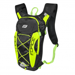 Batoh FORCE ARON 10 l, černo-fluo
