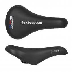 FORCE sportovní retro sedlo FIXIE, černé