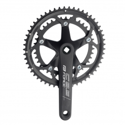 Kliky FORCE ROAD C9.5 Al 50/34z 175mm černé mat
