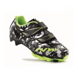 Dětské tretry Northwave Hammer Junior Camo/Yellow Fluo