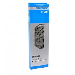 SHIMANO řetěz CN-HG40, 6/7/8s, 114čl., s čepem, balený