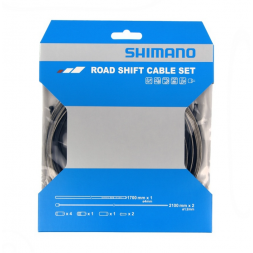 SHIMANO ROAD řadící set OT-SP41, bowdeny + lanka, černý