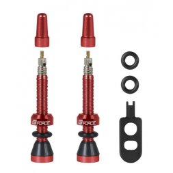 FORCE ventilky pro bezdušový systém FV 44mm, 2ks, červené