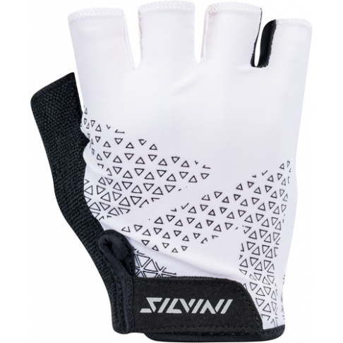 Silvini dámské cyklistické rukavice ASPRO, white-black 