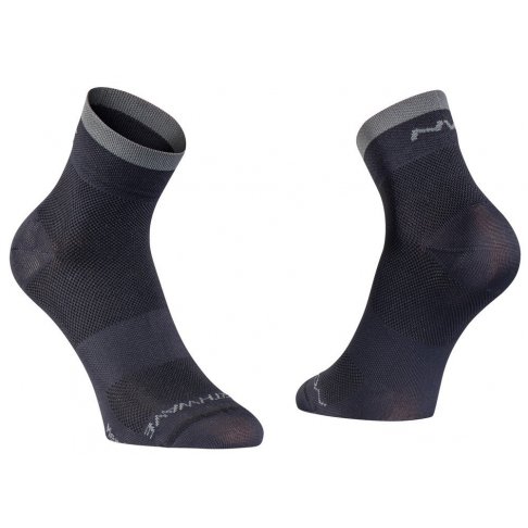 Northwave pánské ponožky Origin High Sock Black/Dark Grey 