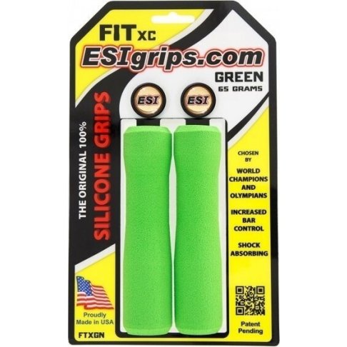 ESI grips FIT XC, green, 65 g 