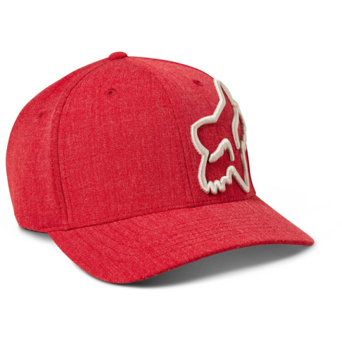 FOX Clouded Flexfit 2.0 Hat, Red/White 