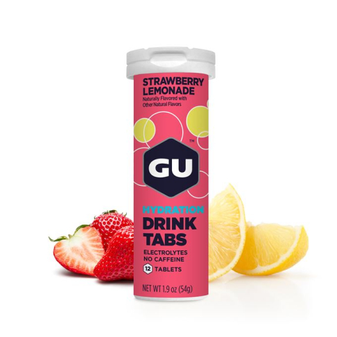 GU Hydration Drink Tabs 54 g, různé příchutě, 1 tuba 