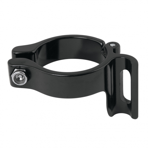 Objímka přesmyku 31,8 mm Al, černá 