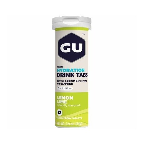 GU Hydration Drink Tabs 54 g-lemon/lime 1 tuba (balení 8ks) 