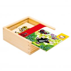 První skládanka (natur)-Krtek