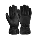 Dámské kožené rukavice Tina v černé barvě