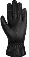Dámské kožené rukavice Tina v černé barvě