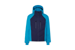 Pánská funkční lyžařská péřová bunda Felias-D v modré barvě