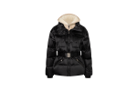 Dámská lyžařská péřová bunda Adele-LD v černé barvě