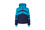 Pánská funkční lyžařská bunda Henrik-T v aqua / tmavě modré barvě
