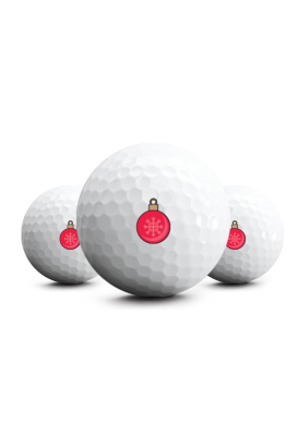 Golfové míčky VICE DRIVE 3 ks - Limitovaná vánoční edice (Ozdoba)