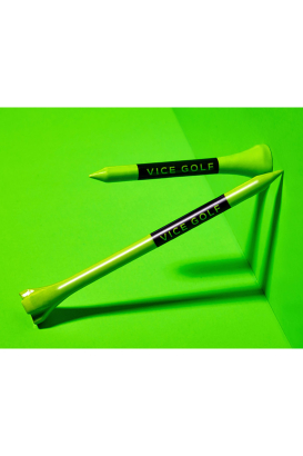 Golfové tee neon lime