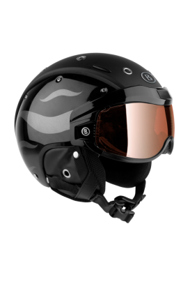 Helma Bogner B-Visor Flames Black