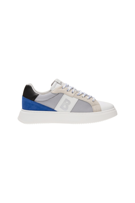 Pánské boty Milan 5B White-Grey-Blue