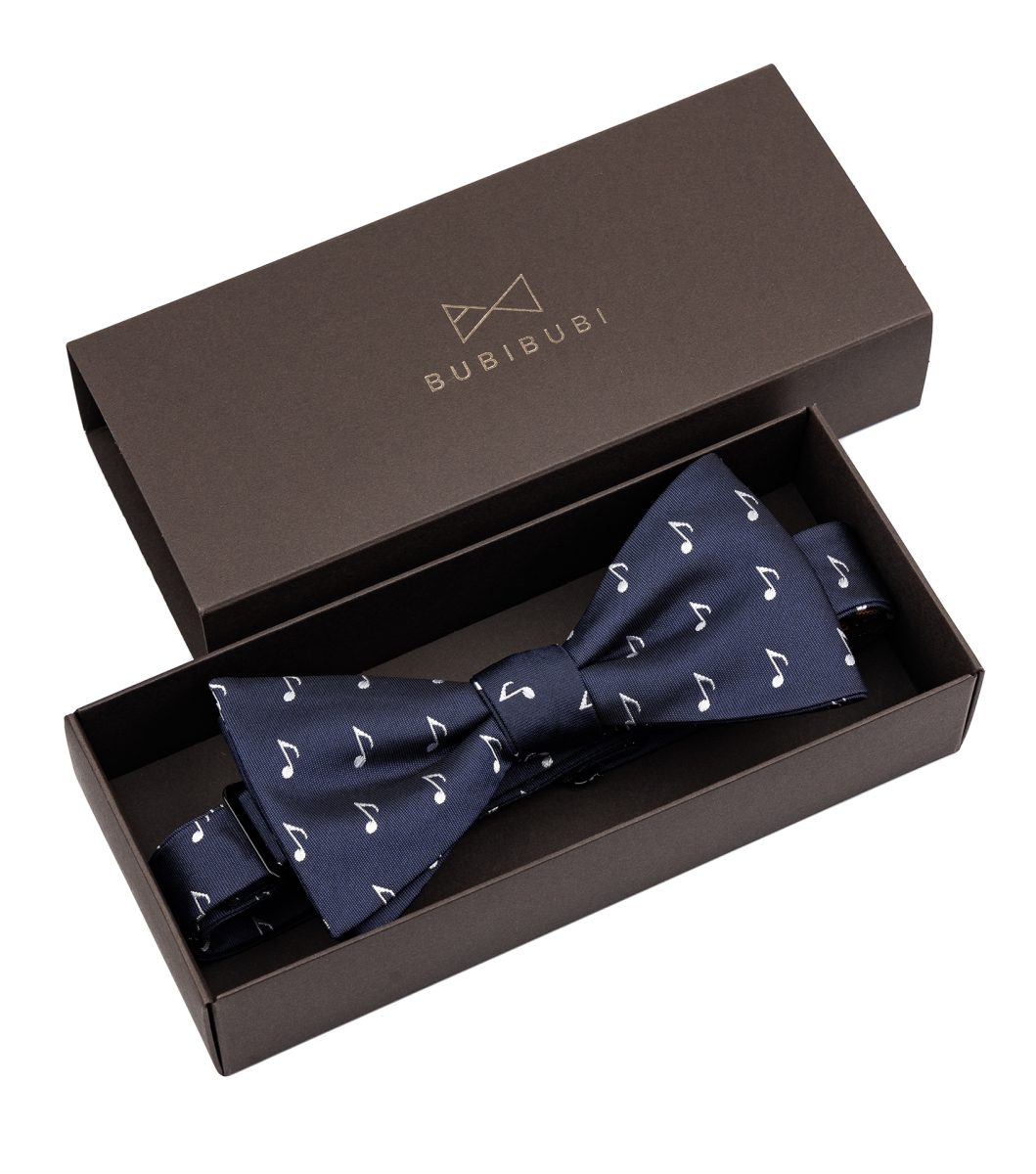 Navy Bow | Little Notes Navy Bow | Little Notes