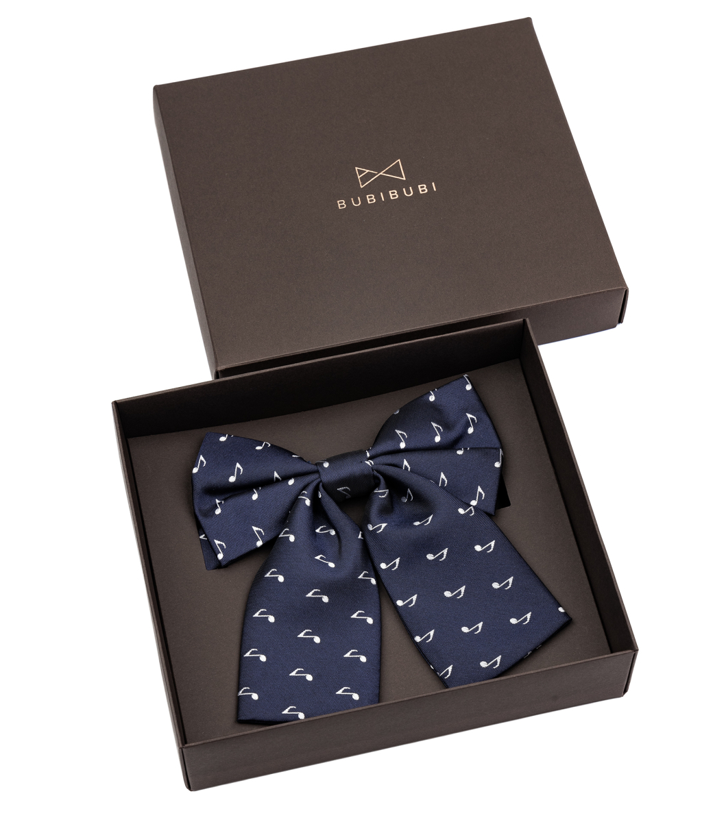 Navy Bow | Little Notes Navy Bow | Little Notes