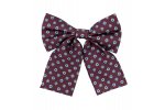 Burgundy Firenze ladies bow tie