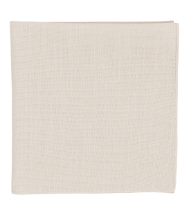 Ivory pocket square